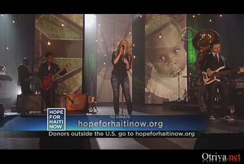 Shakira - I'll Stand By You (Live @ Hope For Haiti)