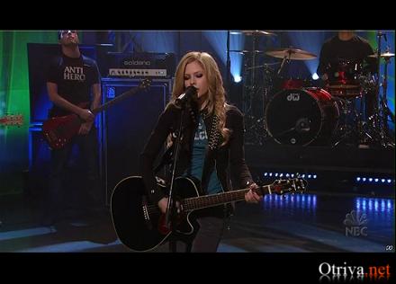 Avril Lavigne - Nobody's Home (Live @ Tonight Show with Jay Leno)