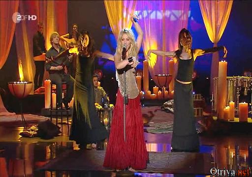 Shakira - Gypsy (Live Wetten Dass 2010)