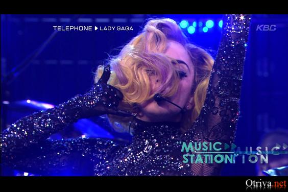 Lady GaGa - Telephone(Live @ Music Station in Japan 2010)