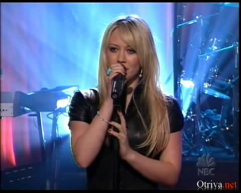 Hilary Duff - Fly (Live At Jay Leno Show)