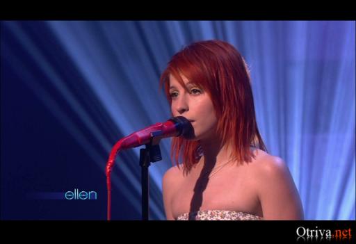 Paramore - The Only Exception (Ellen 2010)