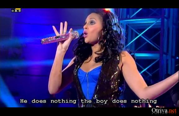Alesha Dixon - The Boy Does Nothing (Live)